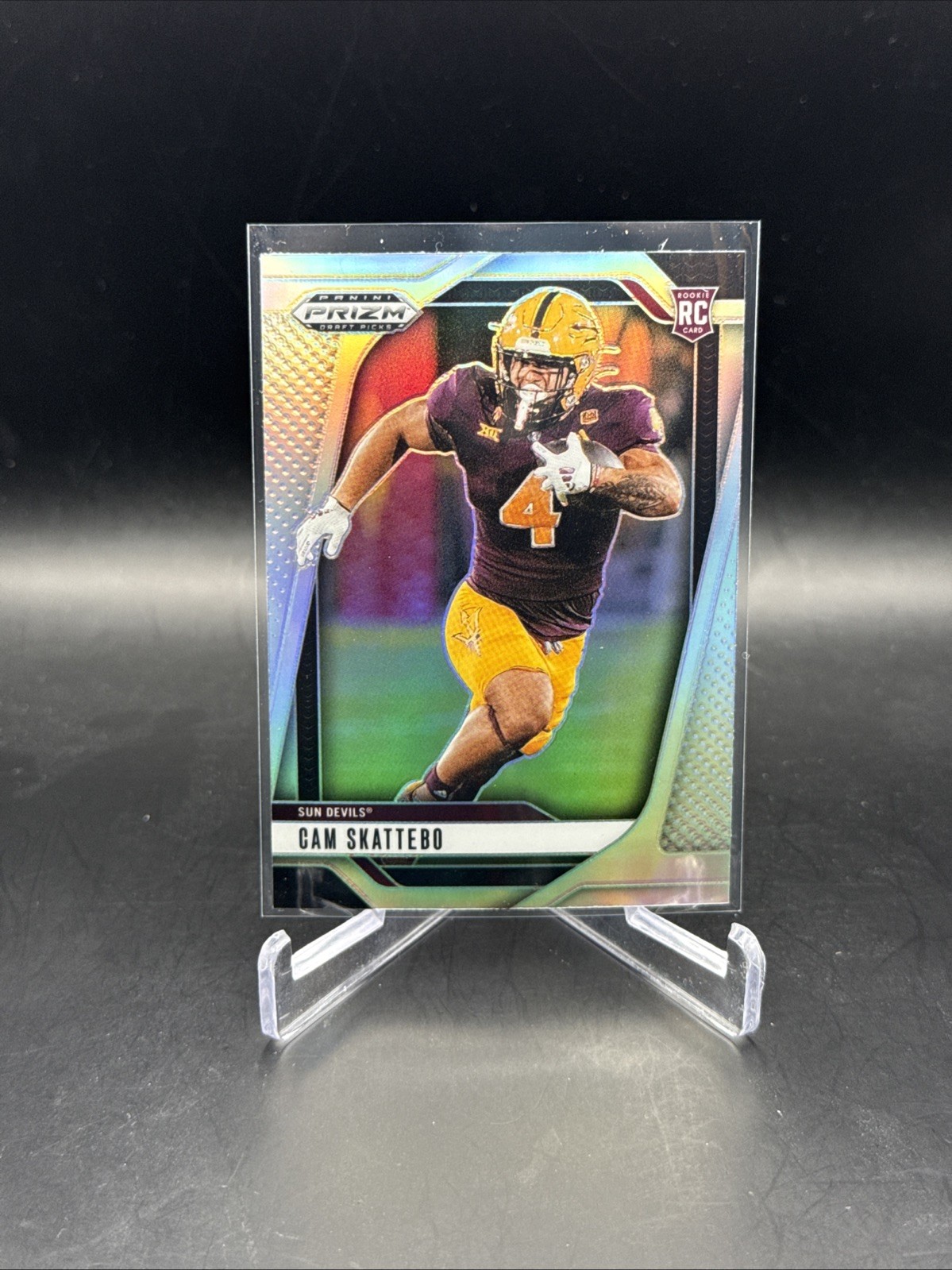 2025 Panini Prizm Draft Picks - Cam Skattebo #9 Silver Prizm (RC)