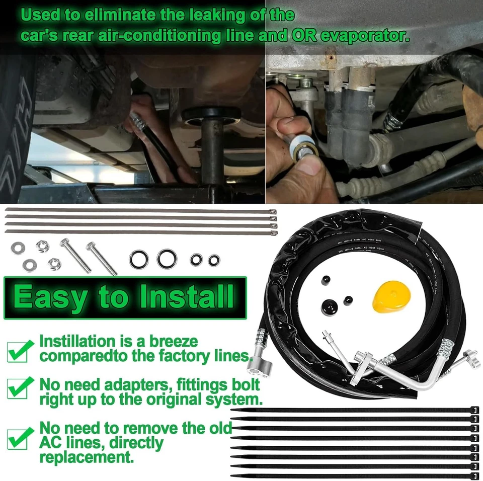 YSH34913 Rear AC Line Set for 2015-2020 Chevrolet Tahoe, Yukon,Cadillac Escalade - Image 4 of 4