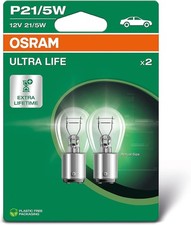 OSRAM ULTRA LIFE, P21/5W, Double Blister, (2 lamps)