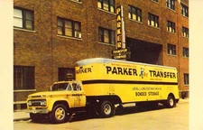 1964 Parker Transfer GMC Semi Truck Sioux Falls SD UNP Postcard N12