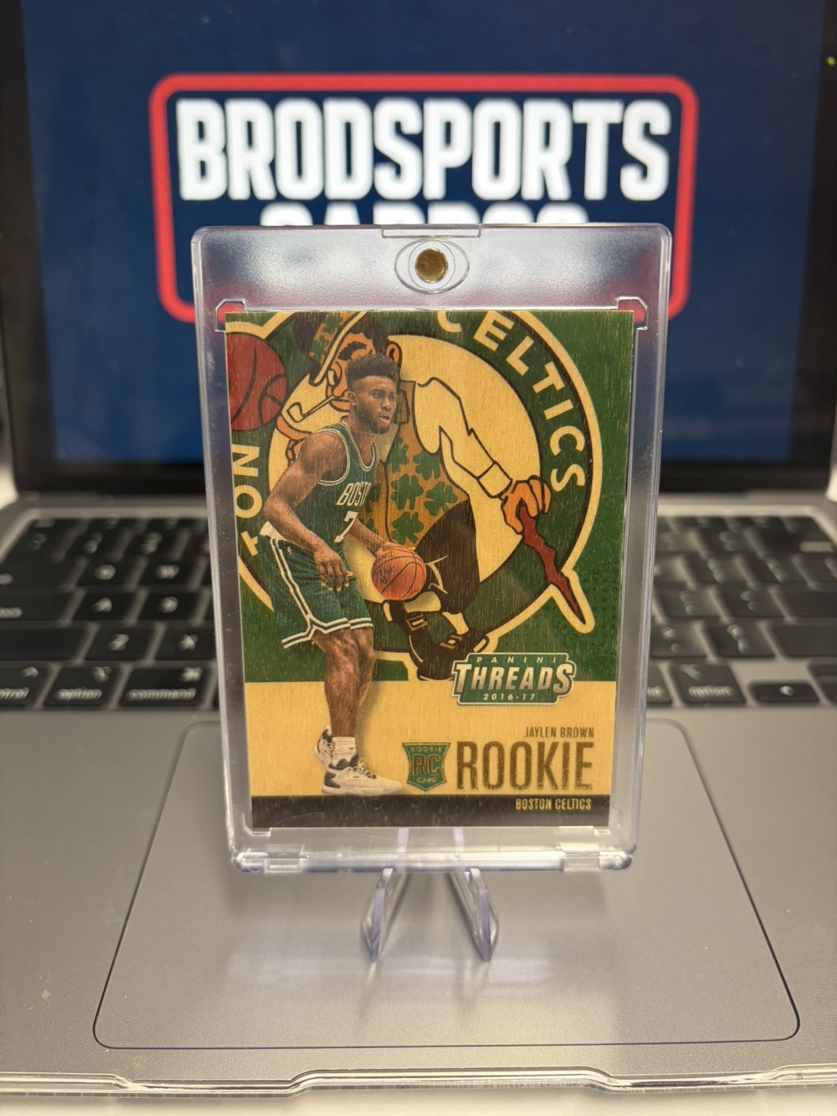 2016-17 Panini Threads - Wood Rookies Jaylen Brown #246 (RC)