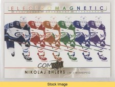 2021-22 Upper Deck Series 1 Electromagnetic Gold Nikolaj Ehlers #EM-6 READ kr0