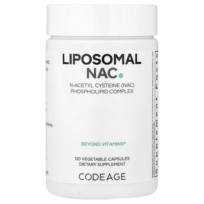 Liposomal NAC, 120 Vegetable Capsules (450 mg per Capsule)