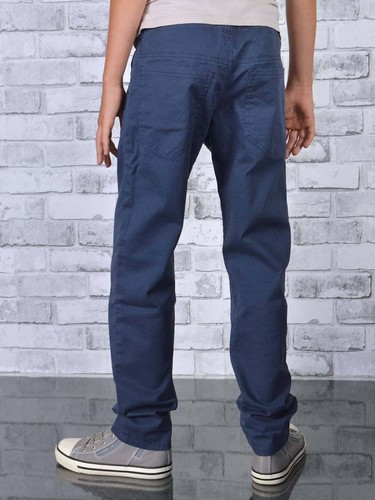 Jeans pants skinny straight fit stretch casual pants children boys 30315 - Picture 23 of 63