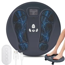 FDA Cleared - Electronic Muscle Stimulator for Neuropathy Foot Leg Massage, E...