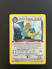 Pokémon Karte Dunkles Dragoran 1st Edition Holo 5/82 Team Rocket deutsch
