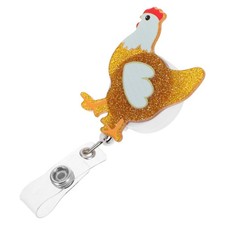 Badge Holders Cute Lanyards for Id Badges Animal Reel Retractable Clip