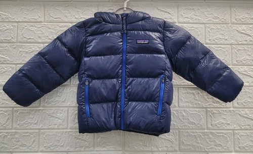 Neu Patagonia Baby Hi Loft Daunen Steater Hoodie Neu Navy Größe 3T