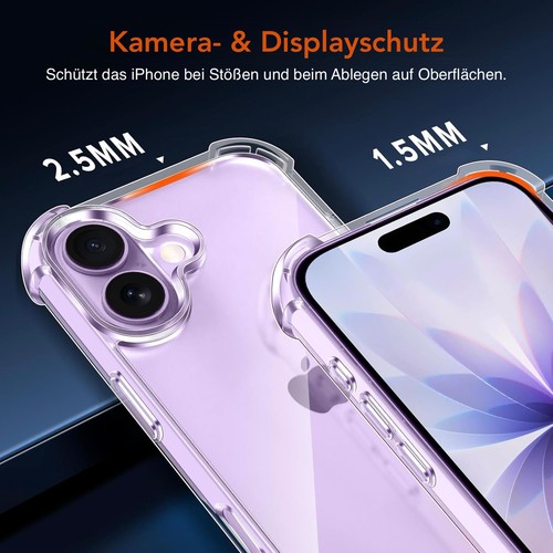 Coque iPhone 17 | Air | Pro | Pro Max AVANA Bumper Housse de protection transparente - Photo 11/39