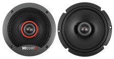 Pair MB QUART FKB116S 6.5" 240 Watt Slim Shallow Mount Car Audio Speakers