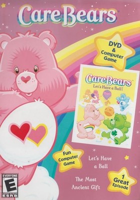 Care Bears: The Most Ancient Gift / Let's Have A Ball! DVD VIDEO PC CD kids game