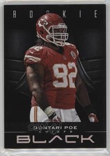 2012 Panini Black Rookie /349 Dontari Poe #133 0t2
