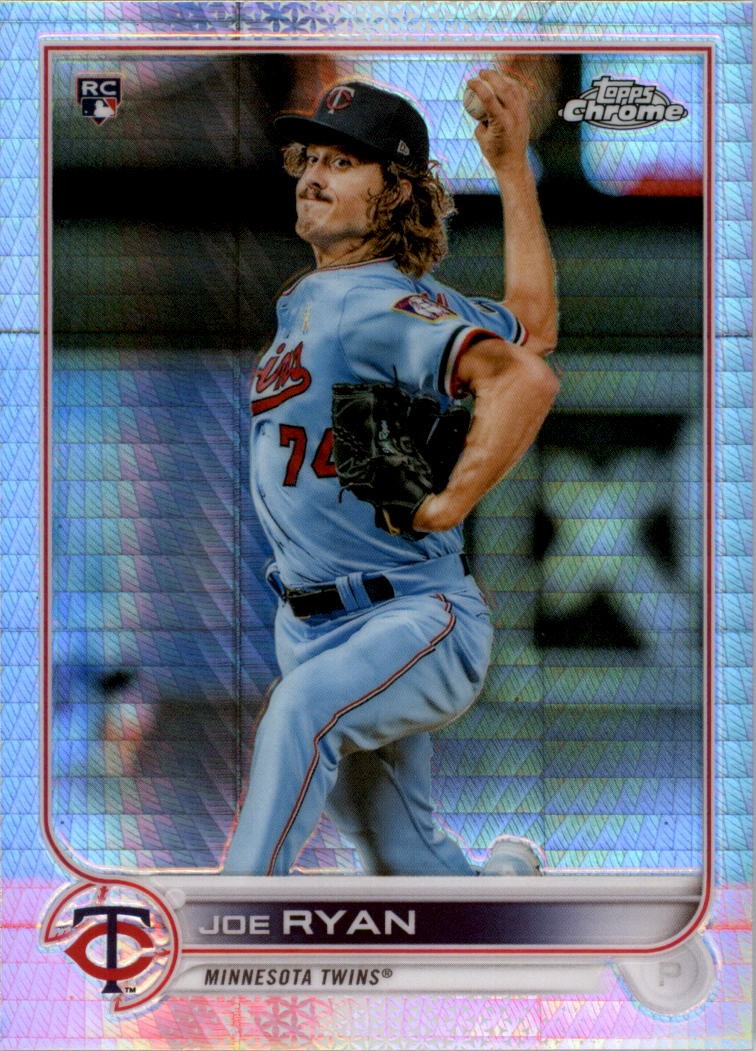 2022 Topps Chrome Prism Refractors #48 Joe Ryan - BB