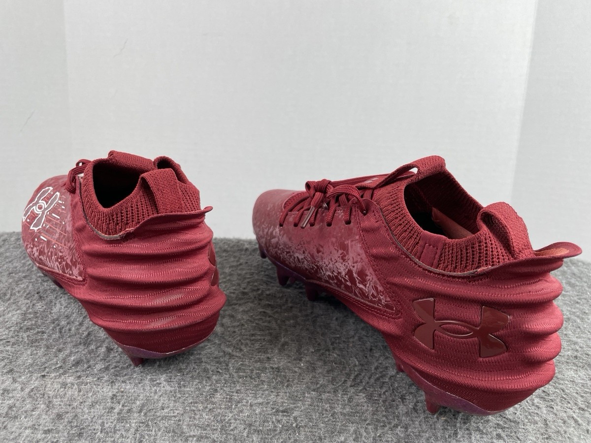 Under Armour Blur 2 MC Suede Red Football Cleats 3027978-602