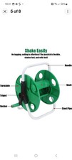45M Portable Hose Reel Garden Watering Pipe Free Standing Winder Lightweight