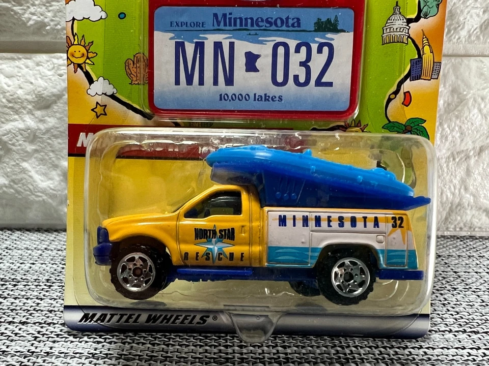 Matchbox Across America 50th Birthday Series Miniesota Ford F-Series Fire Truck - Image 2 of 4