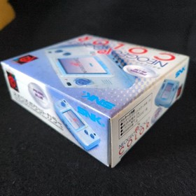 SNK NEOGEO POCKET Color Pearl Blue Console, Manual, in th Box set/Tested, Japan