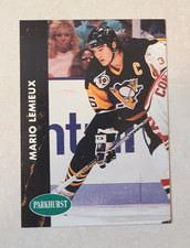 #137 1991-92 Parkhurst Mario Lemieux Pittsburgh Penguins