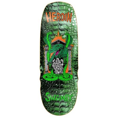 Heroin Skateboard Deck Swampy Knock Off 10.6'' x 32.1''