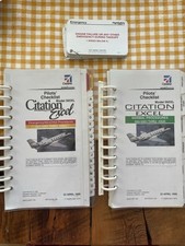 Cessna Citation Excel Books Lot Of 3 Normal And Emergency Procedures Checklist