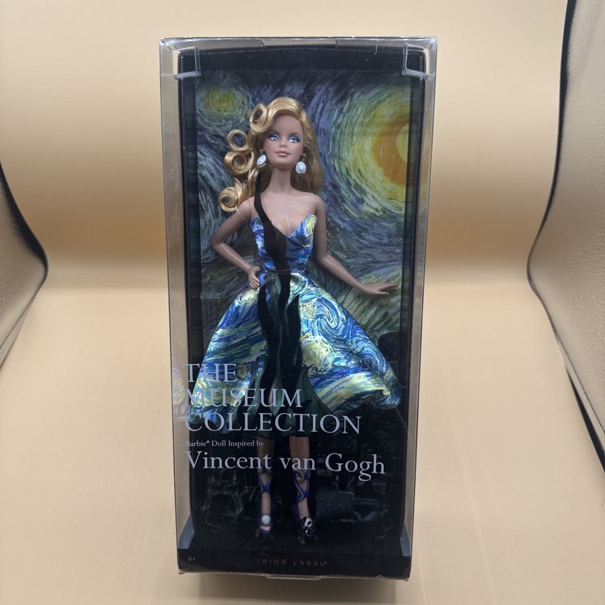 The Museum Barbie Vincent Van Gogh Mattel Barbie Museum Collection