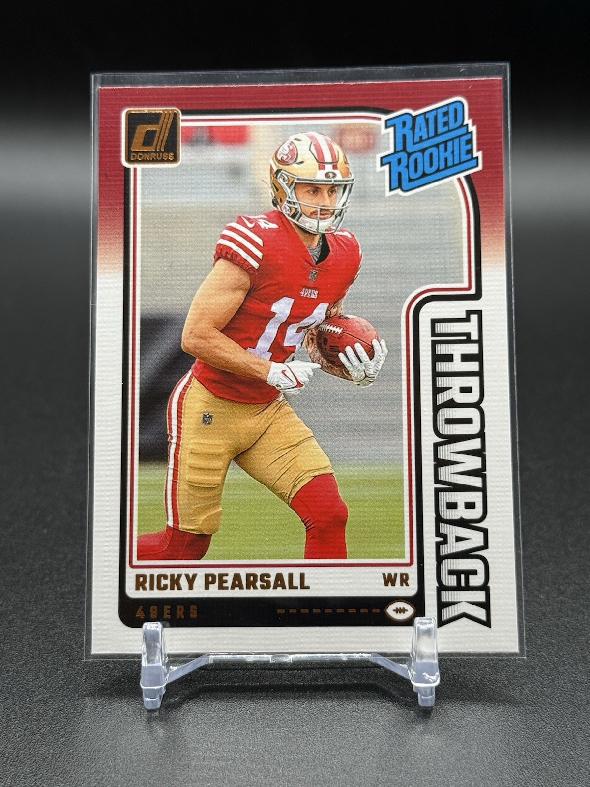 #33 Ricky Pearsall Throwback Rated Rookie - 2024 Panini Donruss