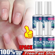 4 Pack Nail Nourishing Oil, 3 Days Nail Care Polish Moisturizing Care Nail Gloss
