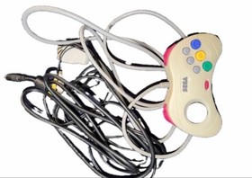 SEGA Saturn HST-0019 White Console With Box Manual Japan