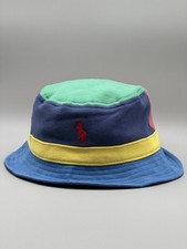 Polo Ralph Lauren Multicolored Fleece Bucket Hat | L - XL 61 cm
