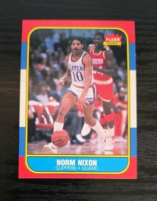 1986 Fleer #80 Norm Nixon