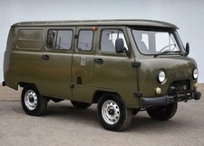 1:35 ZVEZDA Uaz 3909 Russian Military Van Kit ZS3644 Model