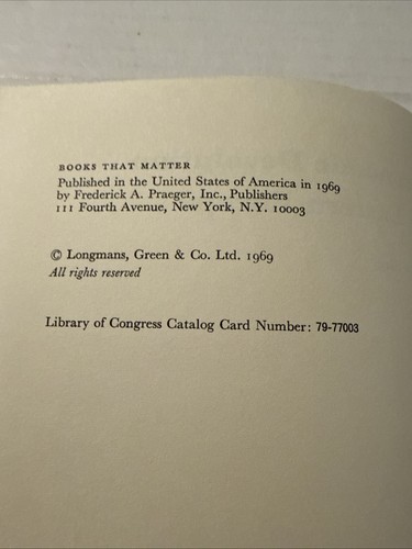 1969 ECONOMIC DEVOLUTION IN EASTERN EUROPE Sirc Ex Library Hb - Picture 4 of 8