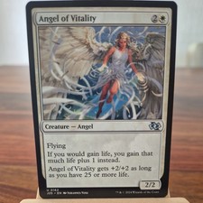 MTG Angel of Vitality : Jumpstart Foundations, Regular U 0162, NM