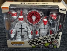 NECA Eastman & Laird TMNT The First Turtles 2-Pack Black & White Action Figures