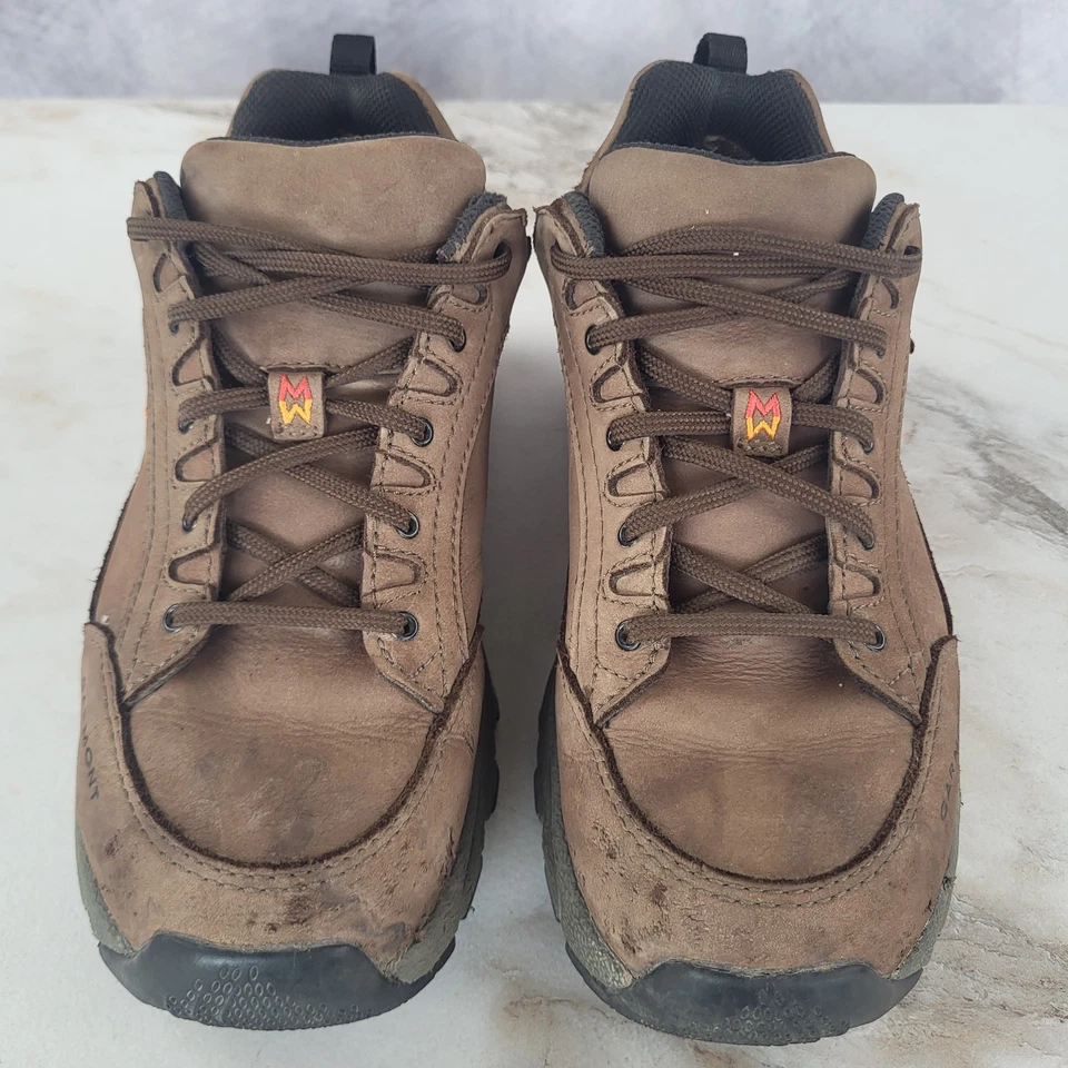 Garmont Shoes Womens Size 7 Brown Gore-Tex Vibram Hiking Trail Leather Outdoor - Image 4 of 4