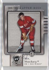 2006-07 Upper Deck The Cup 100/249 Gordie Howe #29 HOF 4f5