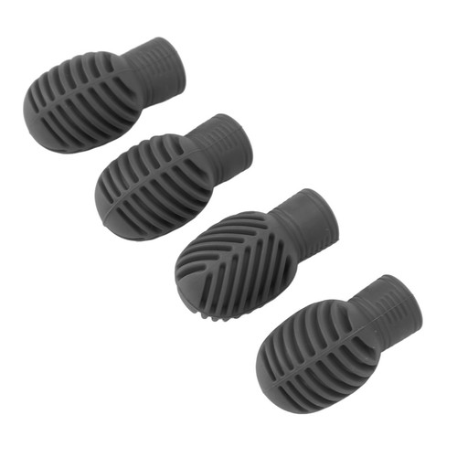 4PCS Bacchetta Silenziosa Pratica Punta Silicone Elasticizzabile Drum Practice - Foto 10 di 32