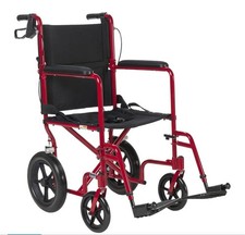 Drive Medical Lightweight Expedition Aluminum Transport Chair EXP1LTRD BRAND NEW