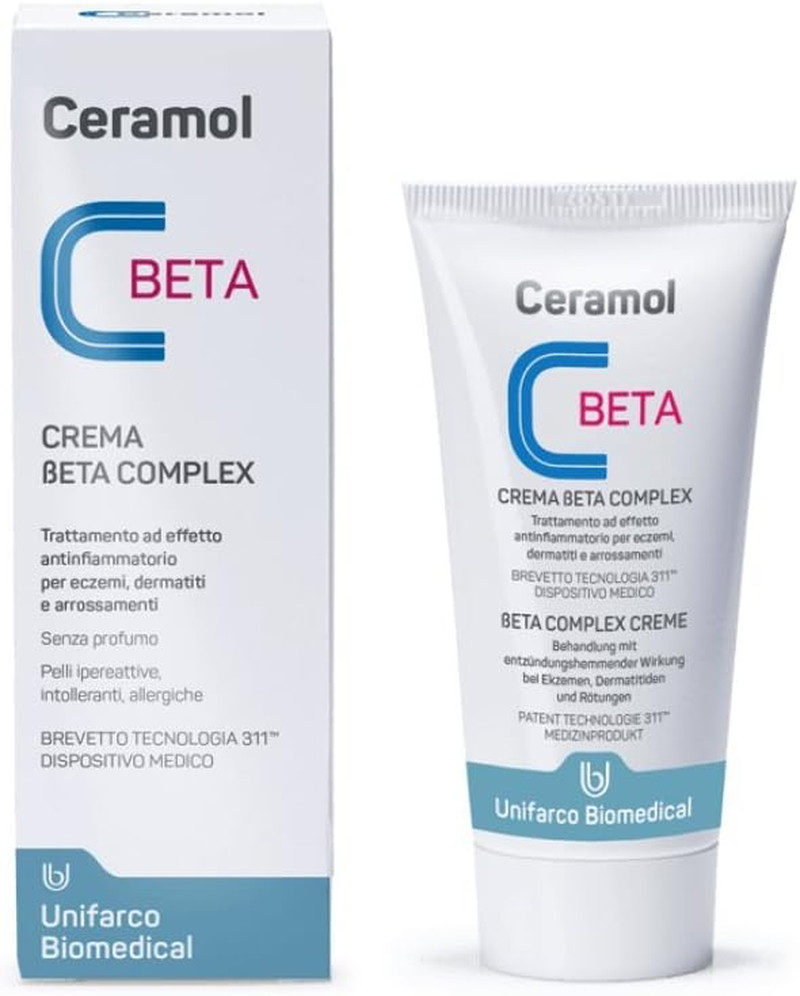 Ceramol Beta Complex 50ml: Equilibrio e Sollievo per la Pelle Fragile