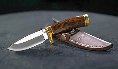 Cuchillo de caza Buck Knives 192 Vanguard, hoja fija de 4-1/4", diseño Full Tang Foto 2 de 4