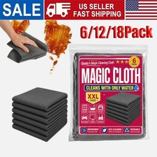 Genie Magic Cleaning Cloth 6-Pack,Microfiber Cleaning Cloths ,Reusable USA