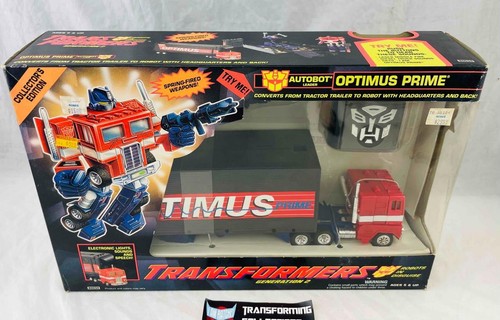 Transformers Original G2 Optimus Prime MISB - Picture 1 of 5