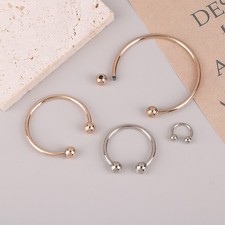 15-60mm Metal Ring Buckles Cap Bikini Decorative DIY Clothes Sewing Accessories