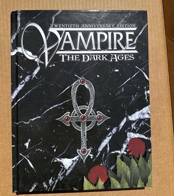 Vampire Dark Ages 20Th Ann. Ed. White Wolfe Onyx Path Hardcover V20
