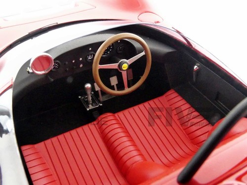 TECNOMODEL MYTHOS 1/18 - FERRARI 206 DINO - WINNER OLLON VILLARS 1965 TM18234D - Imagen 10 de 12