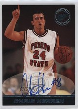 1999 Press Pass SE Auto Blue 462/500 Chris Herren Auto 0q7i