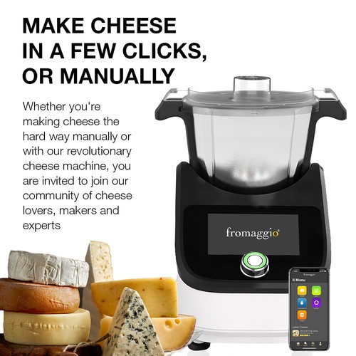 Fromaggio Cheese Maker Stainless Steel Version - 第 5/7 張圖片