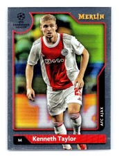 2022 Topps Merlin UEFA Champions League Chrome #47 Kenneth Taylor Ajax Soccer 