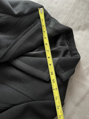 Kiton Napoli Solid 3 Buttons Pockets Wool/Cashmere Over Coat Women’s Size 42 - Picture 6 of 12