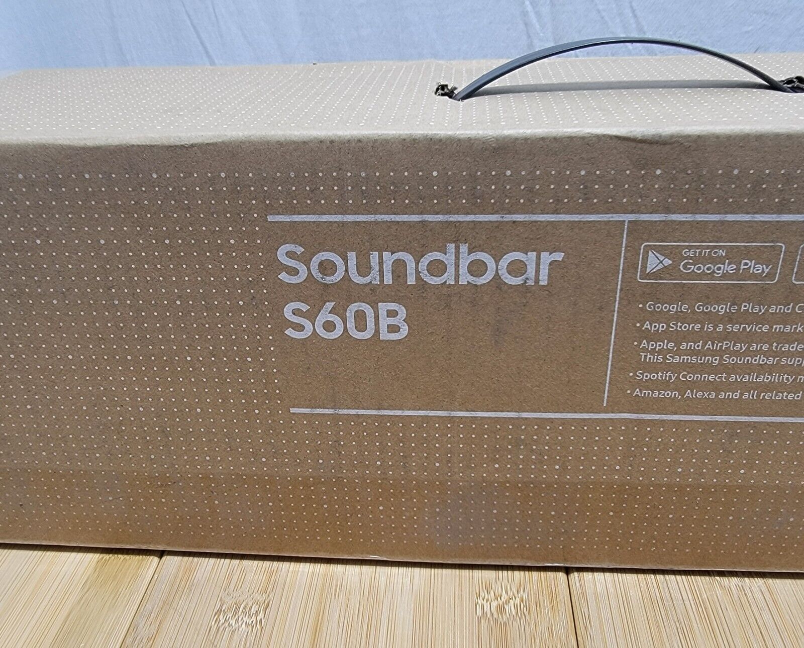 Samsung Black Soundbar - HW-S60B/ZA